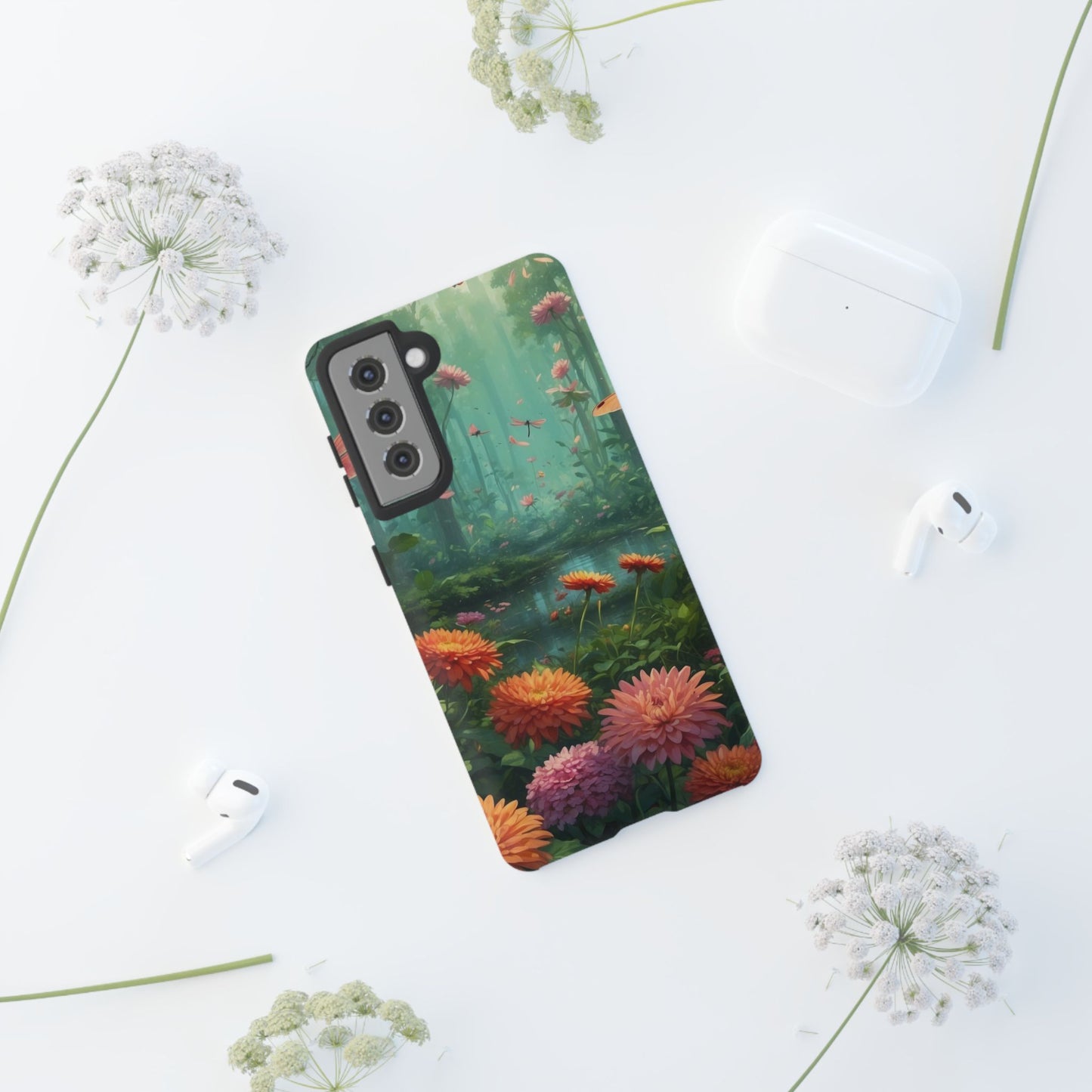 Enchanted Forest Dragonflies & Blossoms – Samsung Galaxy Series Case