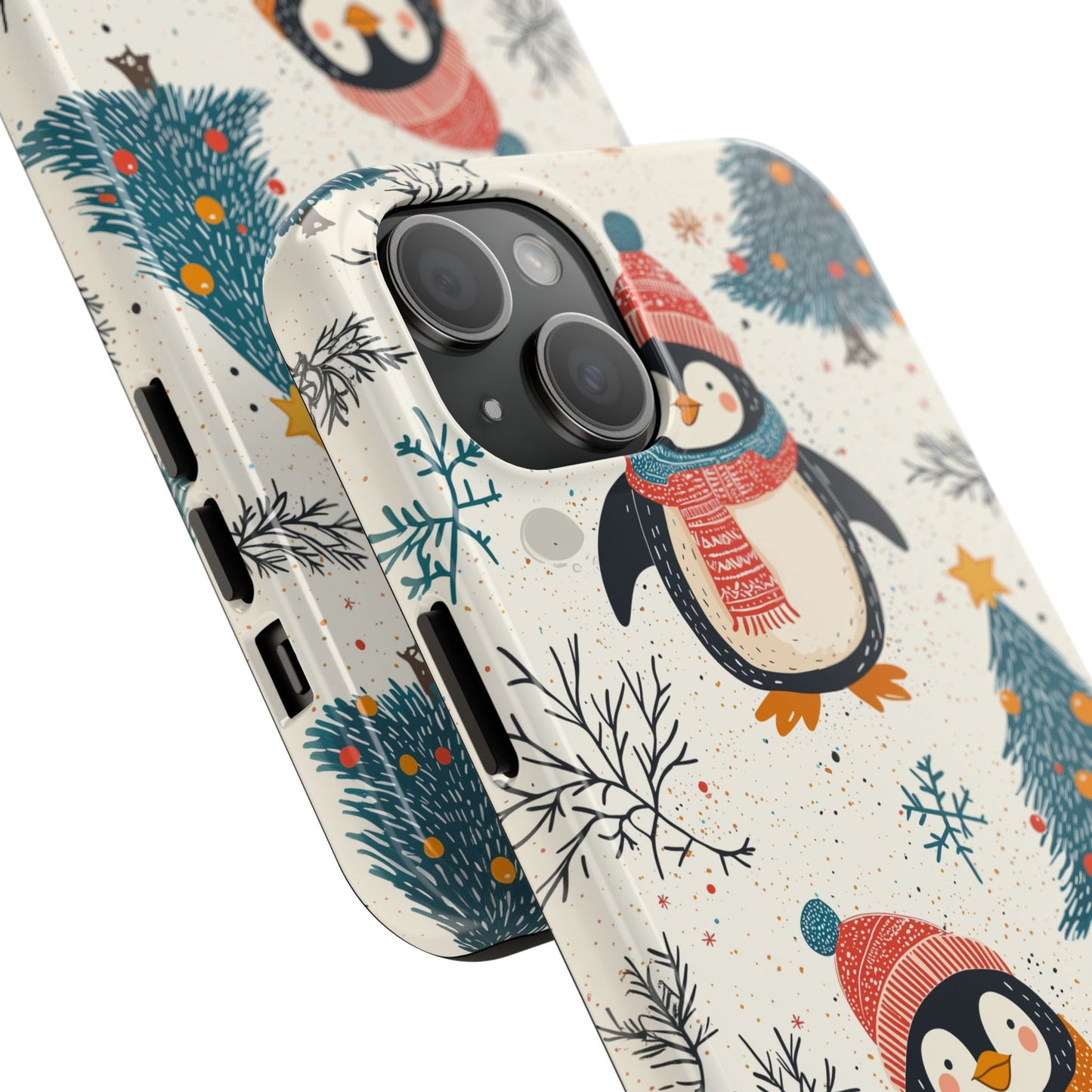 Penguin Wonderland – Snowy Christmas Cheer iPhone Case