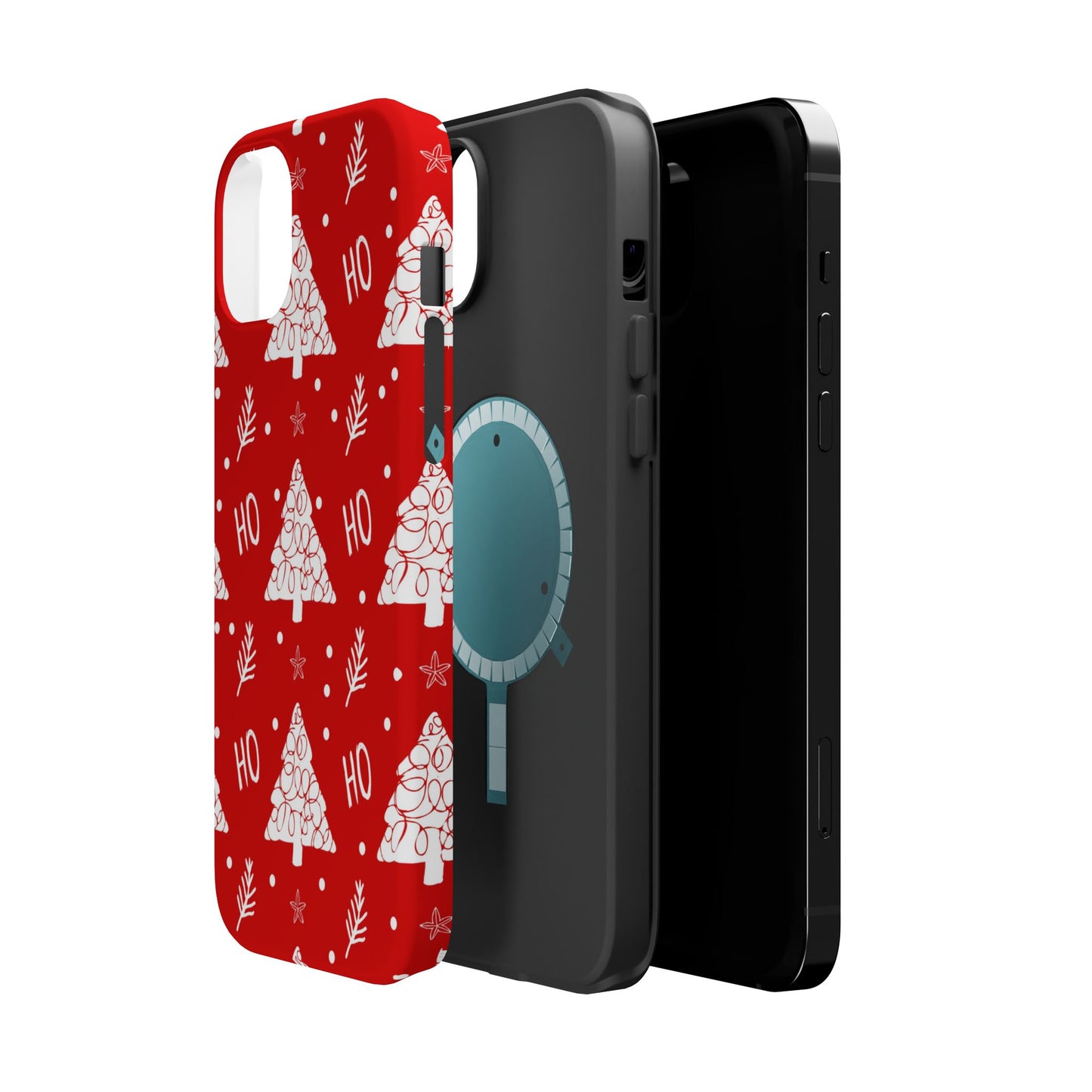 MagSafe iPhone Case: Ho Ho Ho – Christmas Tree Wonderland