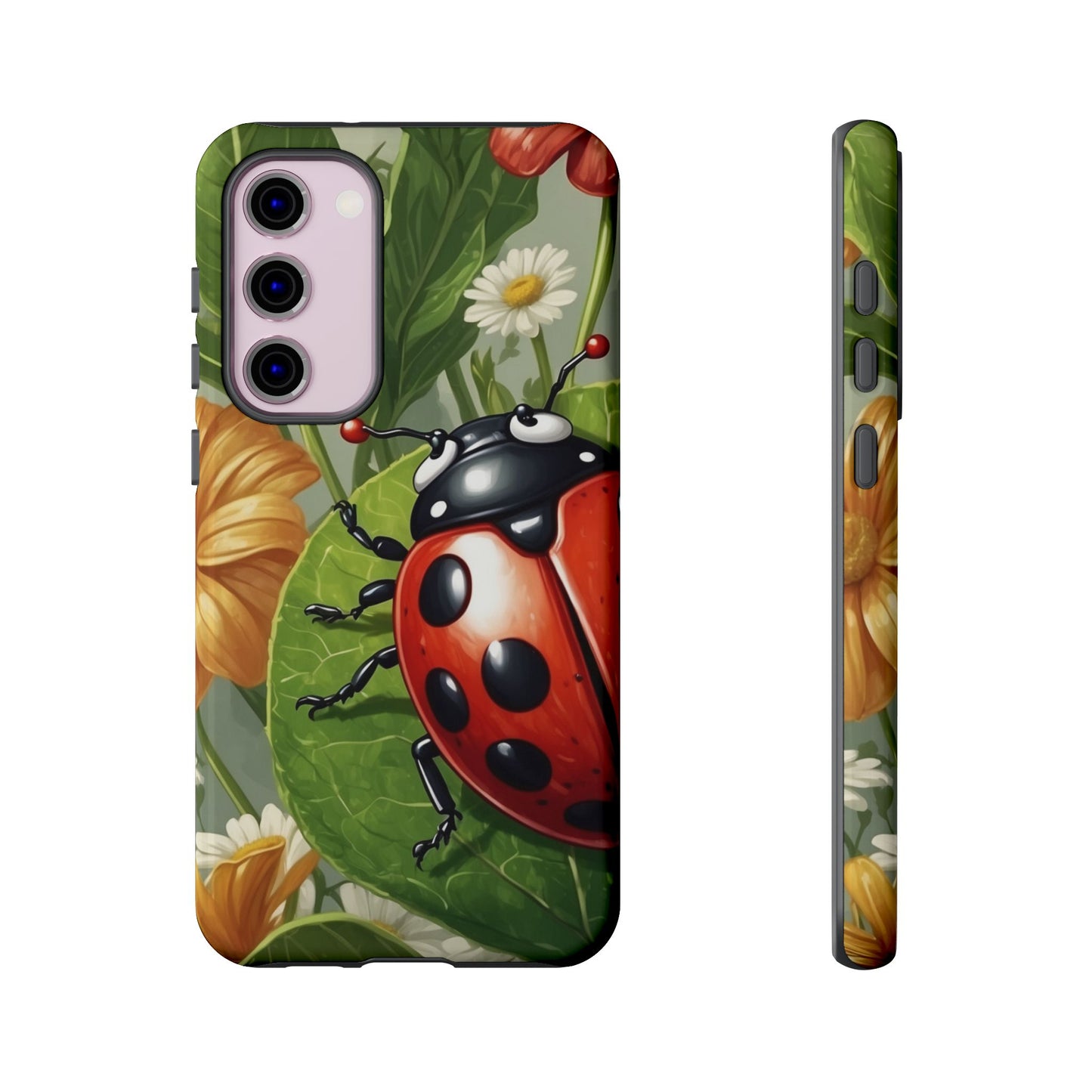 Ladybug Garden Samsung Galaxy Case – Nature-Inspired Design