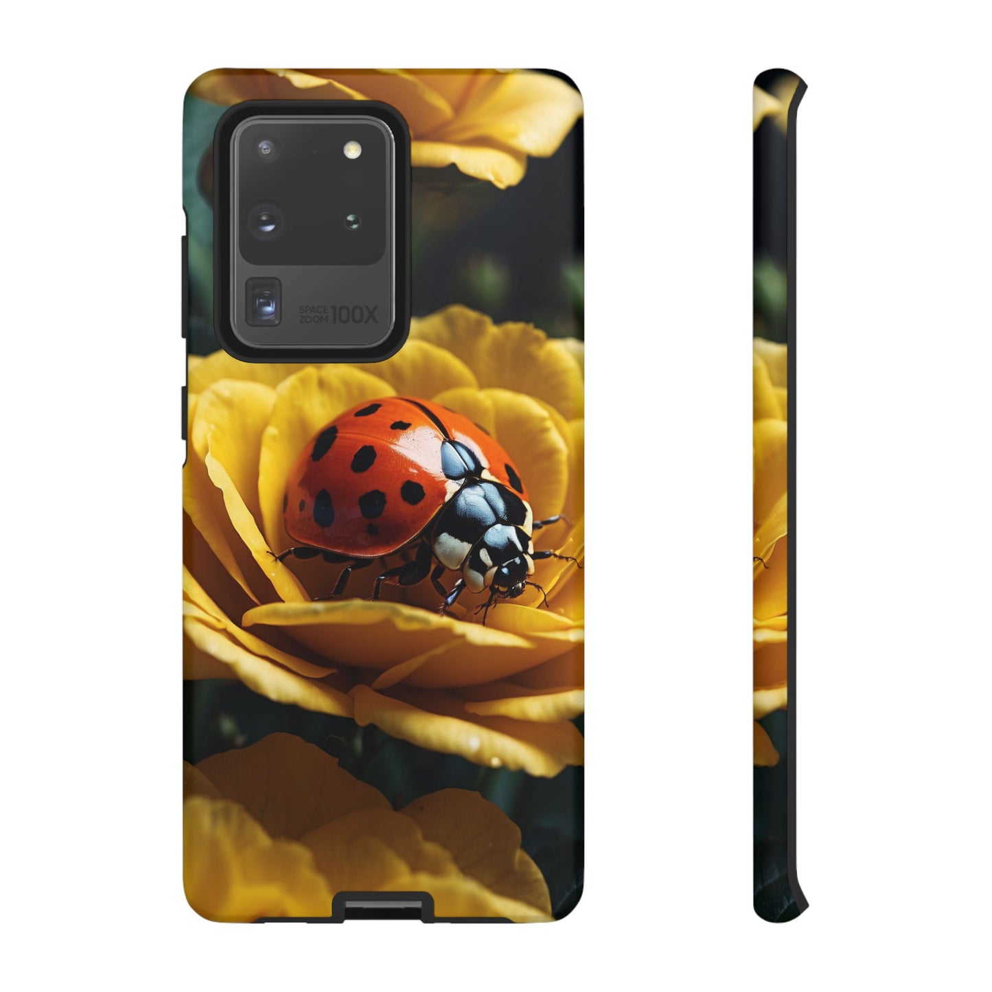 Samsung Galaxy Case: Ladybug on Yellow Petals