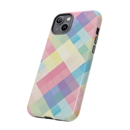 Spring Sonata Pastel Plaid Case