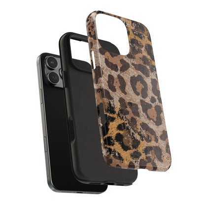 Vintage Distressed Leopard Print - iPhone Series Case