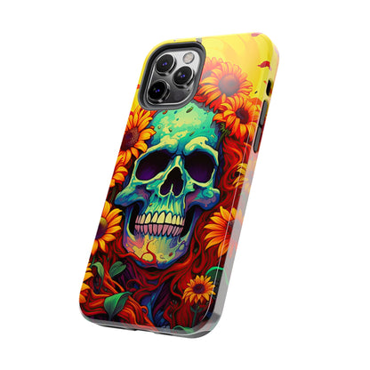 Sun Kissed Skull iPhone Case