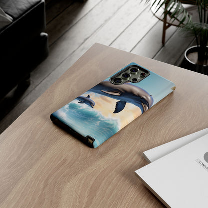 Ocean Dolphin Serenity - Samsung Galaxy Case