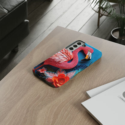 Flamingo Dreams – Bold Tropical Samsung Case