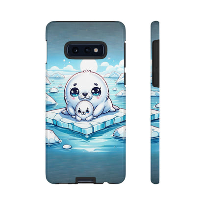 Arctic Embrace Seal iPhone Case