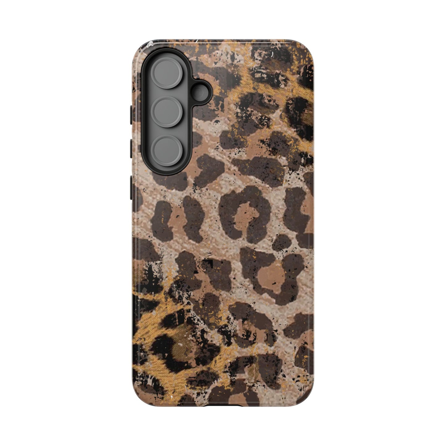 Vintage Distressed Leopard Print - Samsung Galaxy Series Case