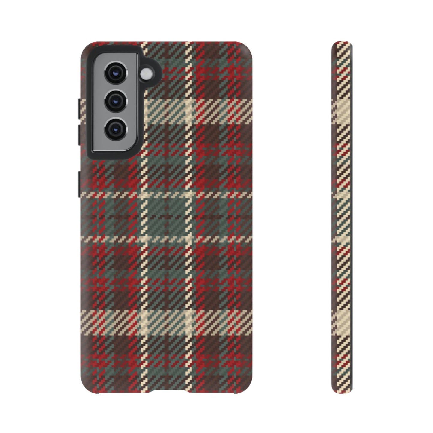 Cozy Rustic Plaid - Samsung Galaxy Series Case