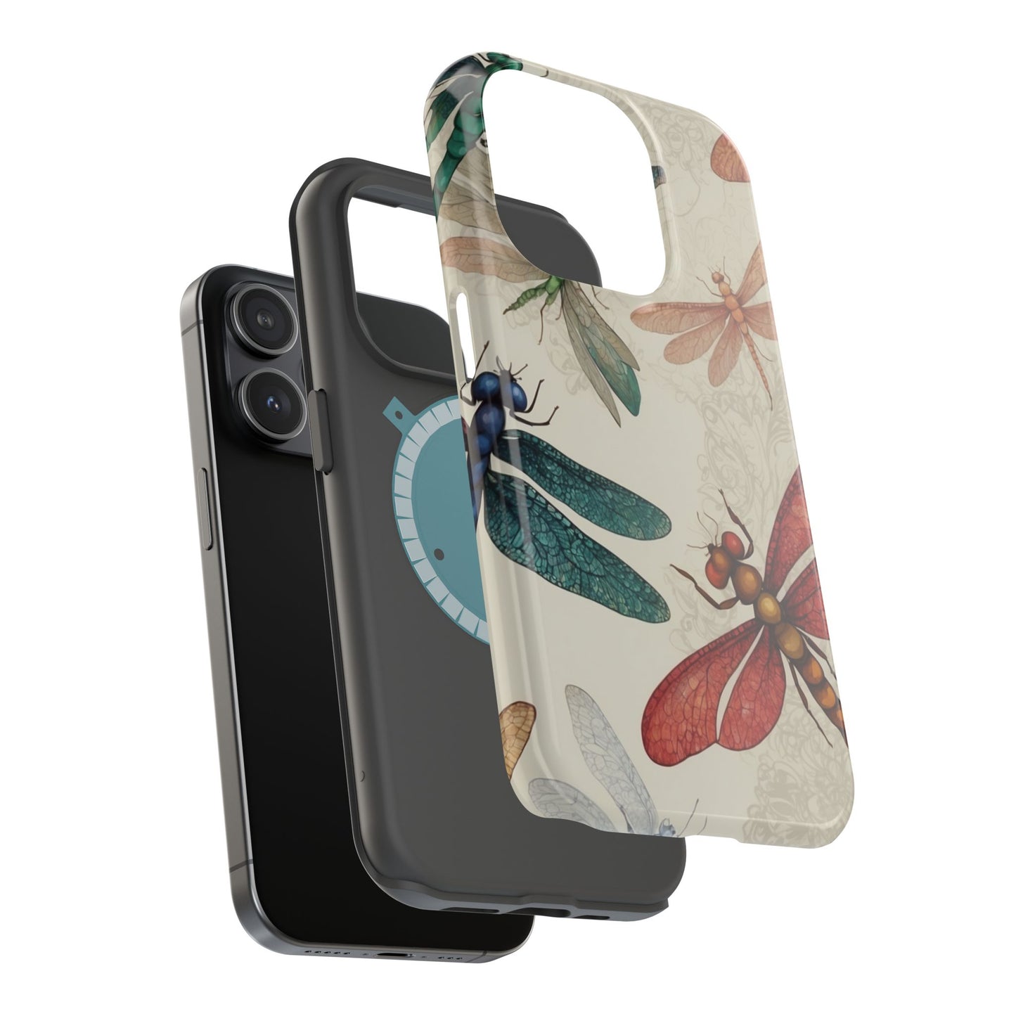 Vintage Dragonfly Garden – MagSafe iPhone Series Case