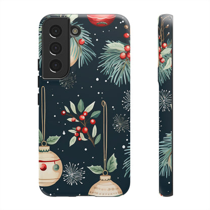 Elegant Christmas Ornaments and Pine - Samsung Galaxy Series Case