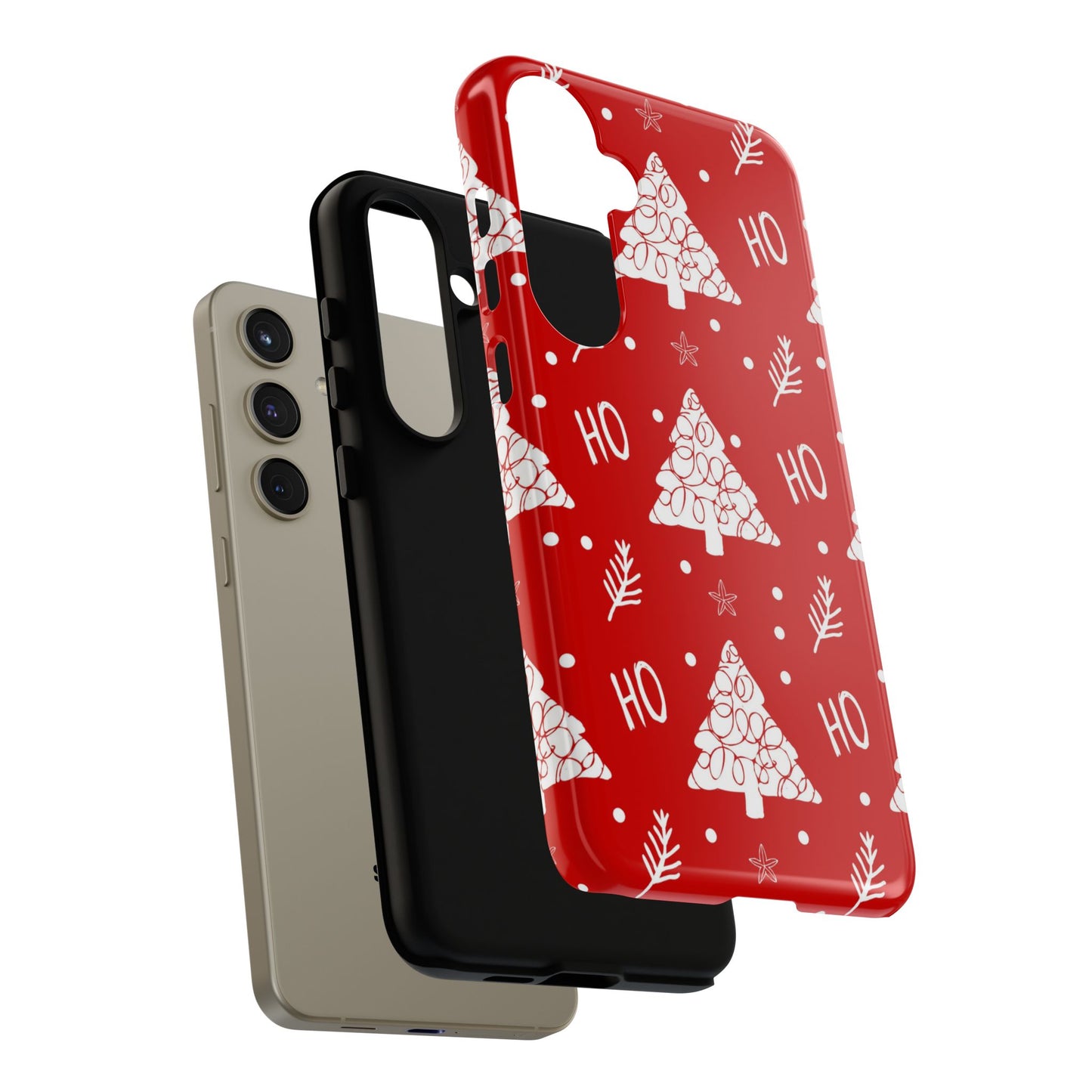 Samsung Galaxy Case: Ho Ho Ho – Christmas Tree Wonderland