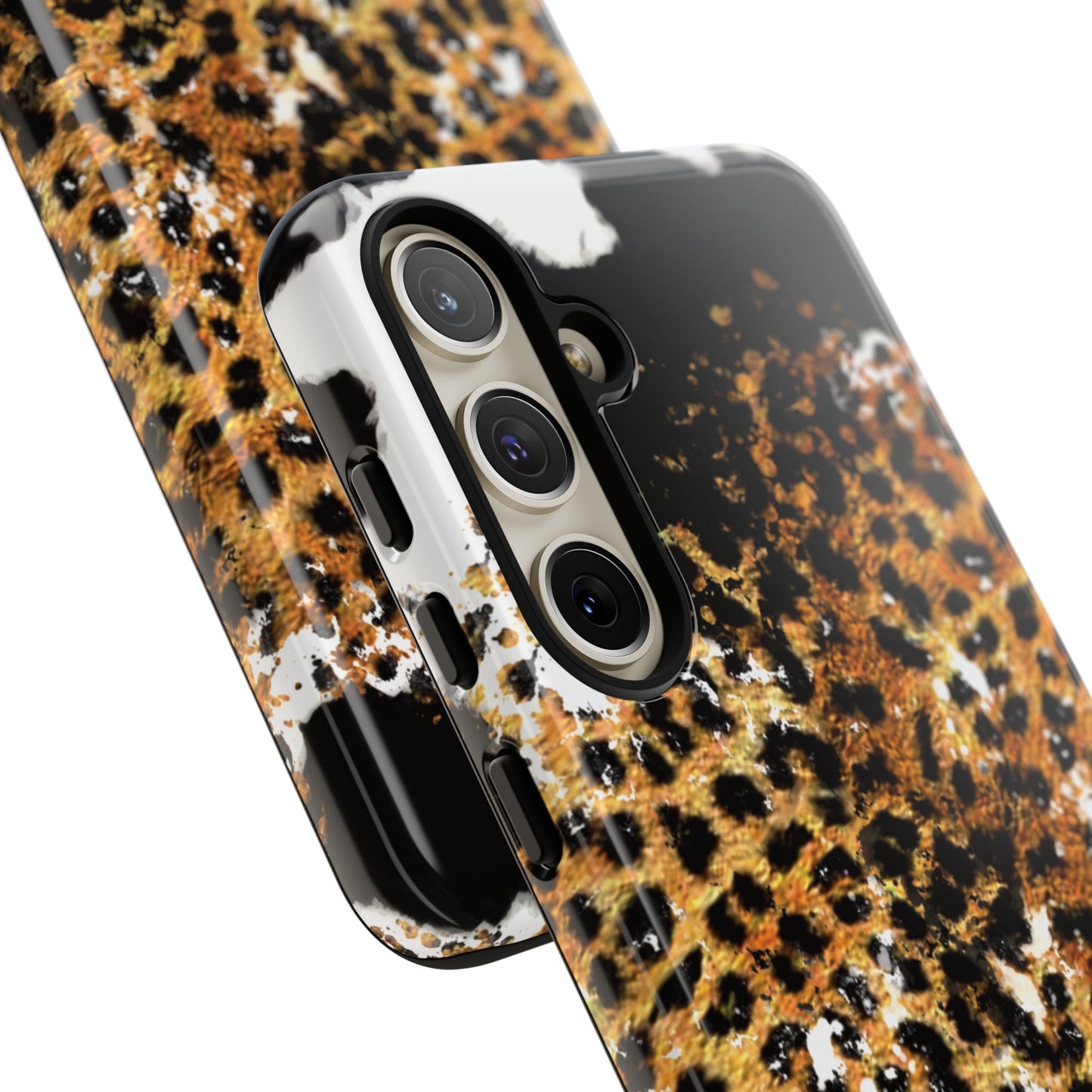 Bold Leopard Ink Splash - Samsung Galaxy Series Case