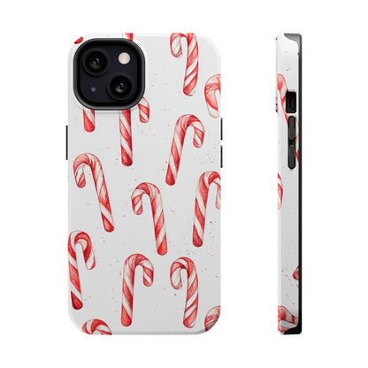 Candy Cane Christmas Pattern – MagSafe iPhone Series Case