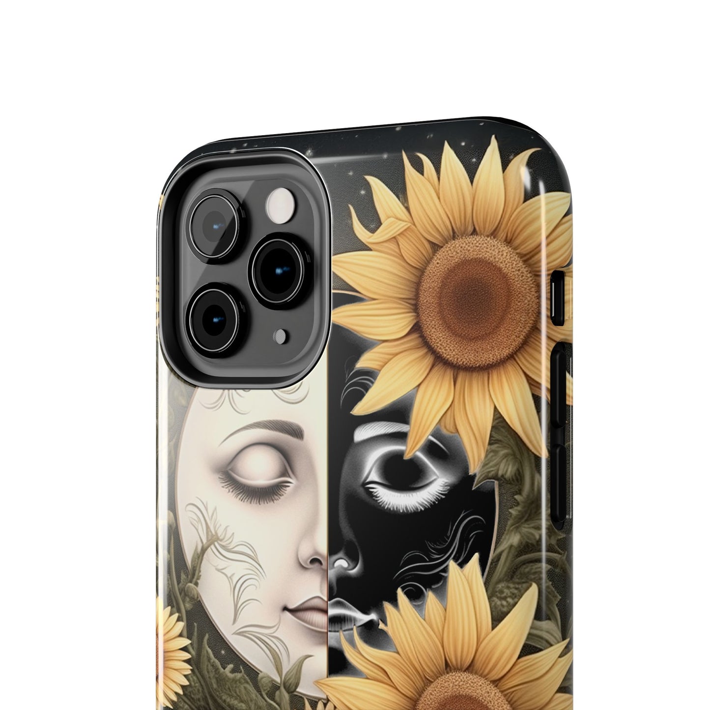 Sunflower Moon and Stars iPhone Case – Ethereal Art