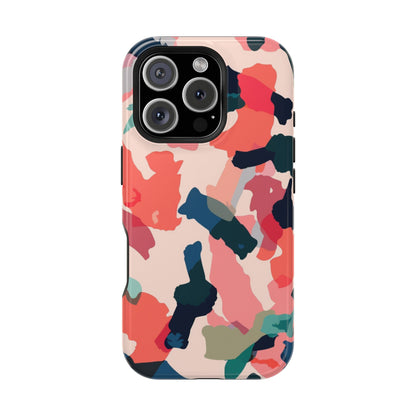 Modern Earthy Camo Abstract – MagSafe iPhone Case