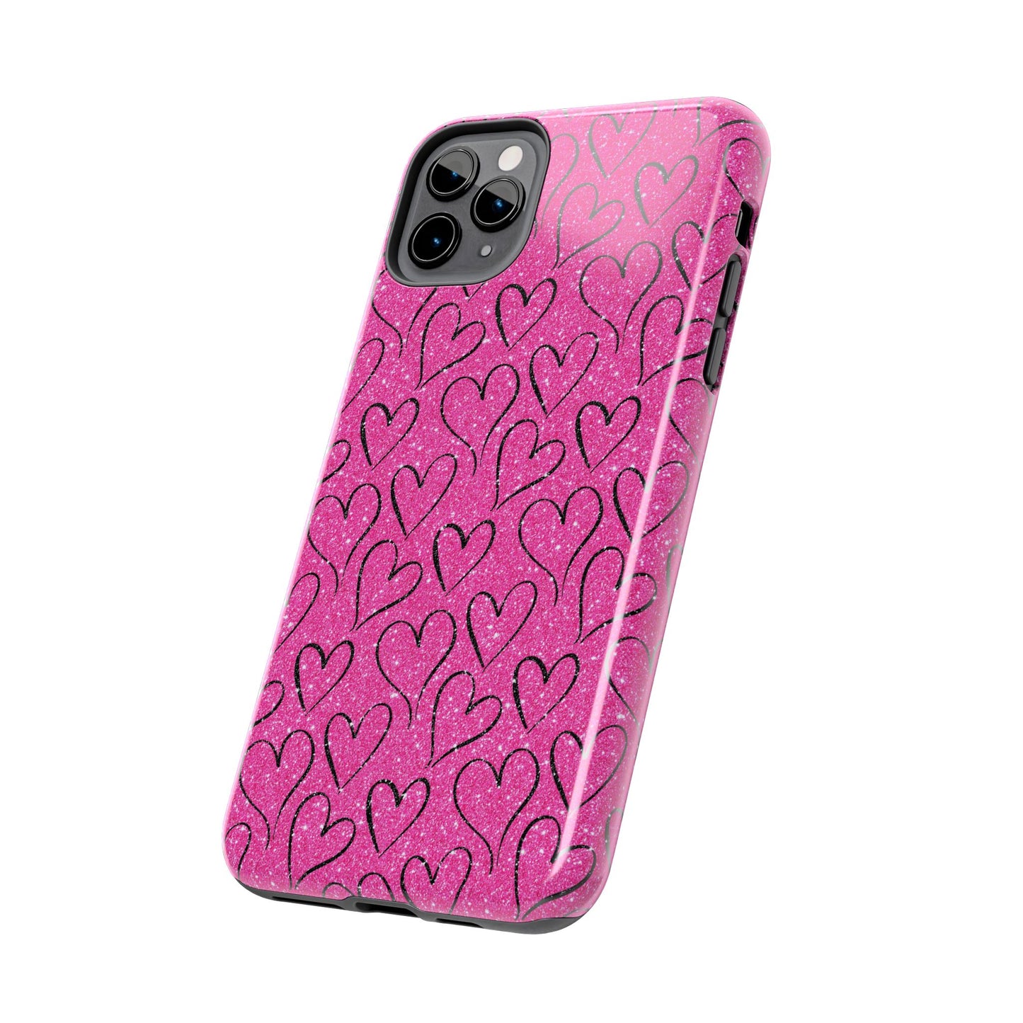 Heartfelt Glam iPhone Case