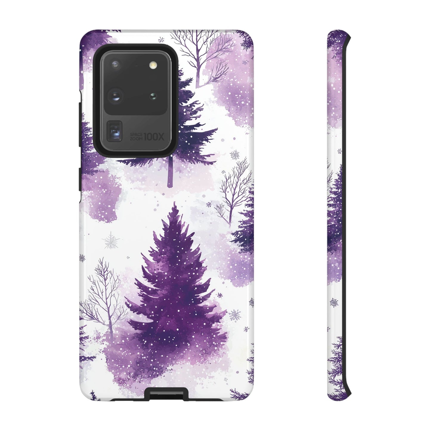 Purple Snowy Forest - Samsung Galaxy Series Case