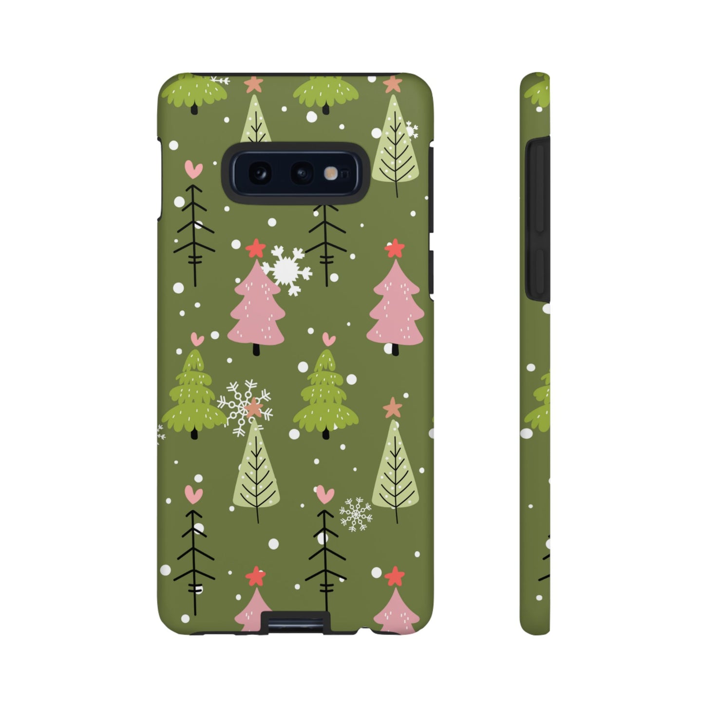 Whimsical Christmas Tree Pattern – Samsung Galaxy Series Case