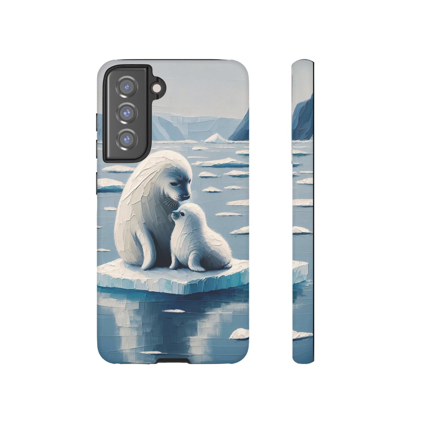 Arctic Serenity Seal iPhone Case