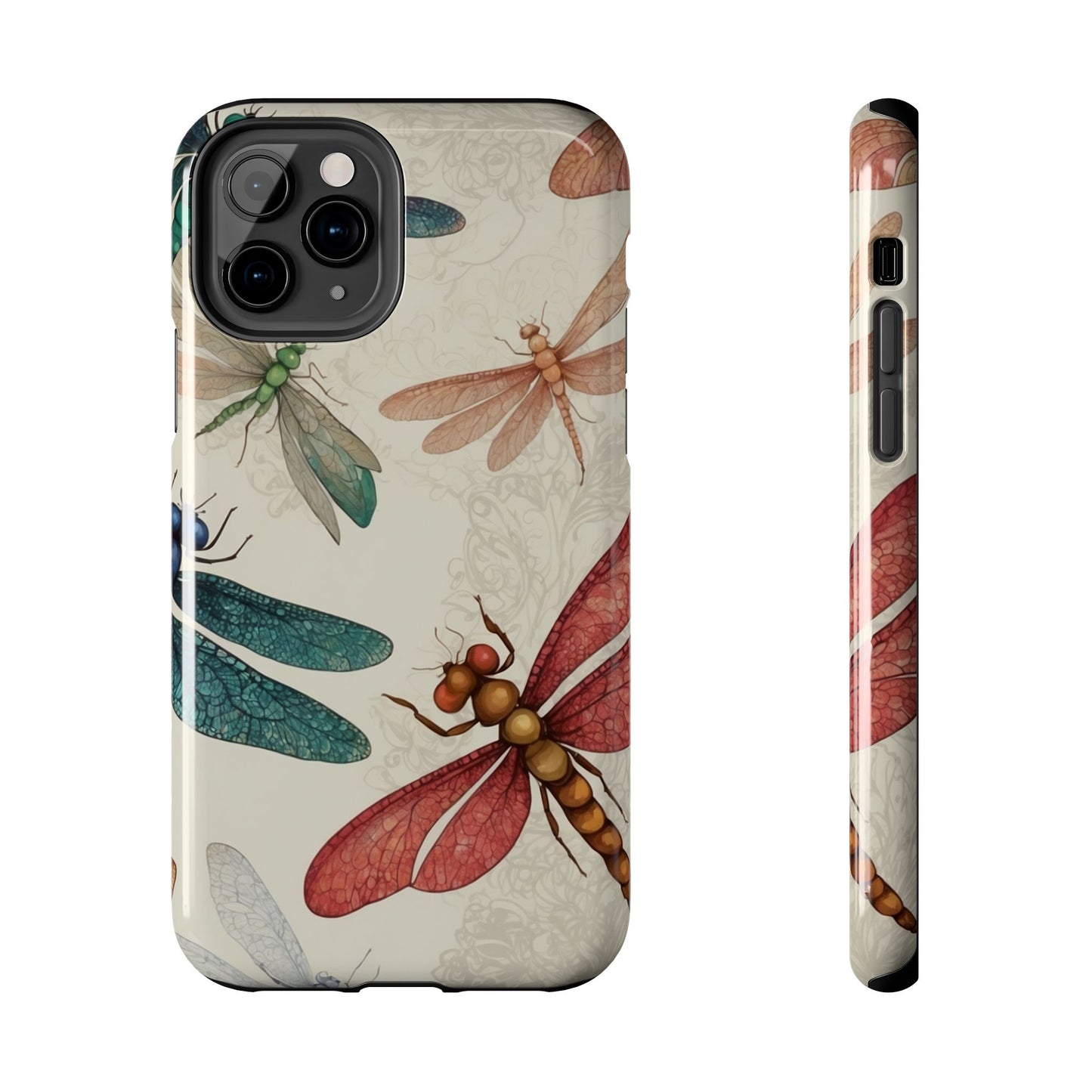 Vintage Dragonfly Garden – iPhone Series Case