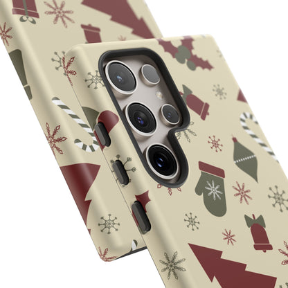 Vintage Holiday Cheer - Samsung Galaxy Series Case