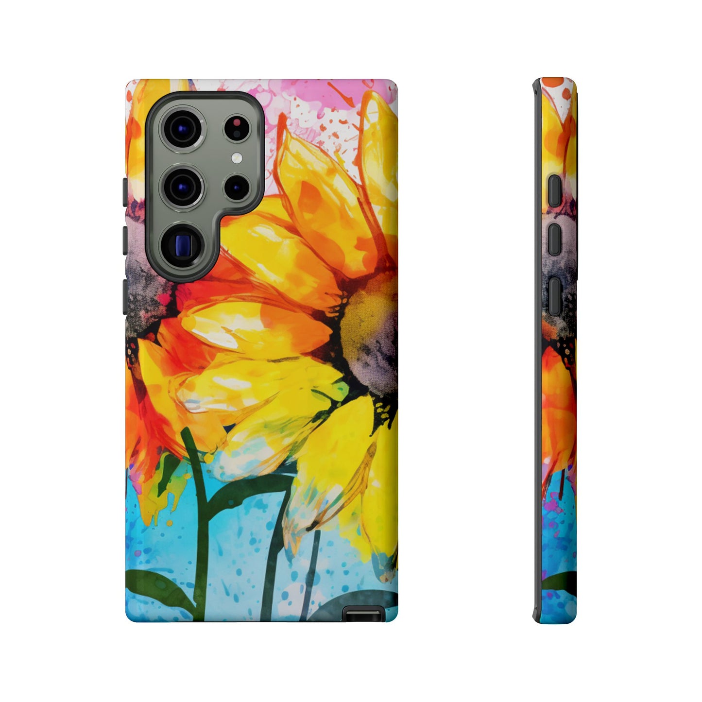 Bold Watercolor Sunflowers - Samsung Galaxy Series Case