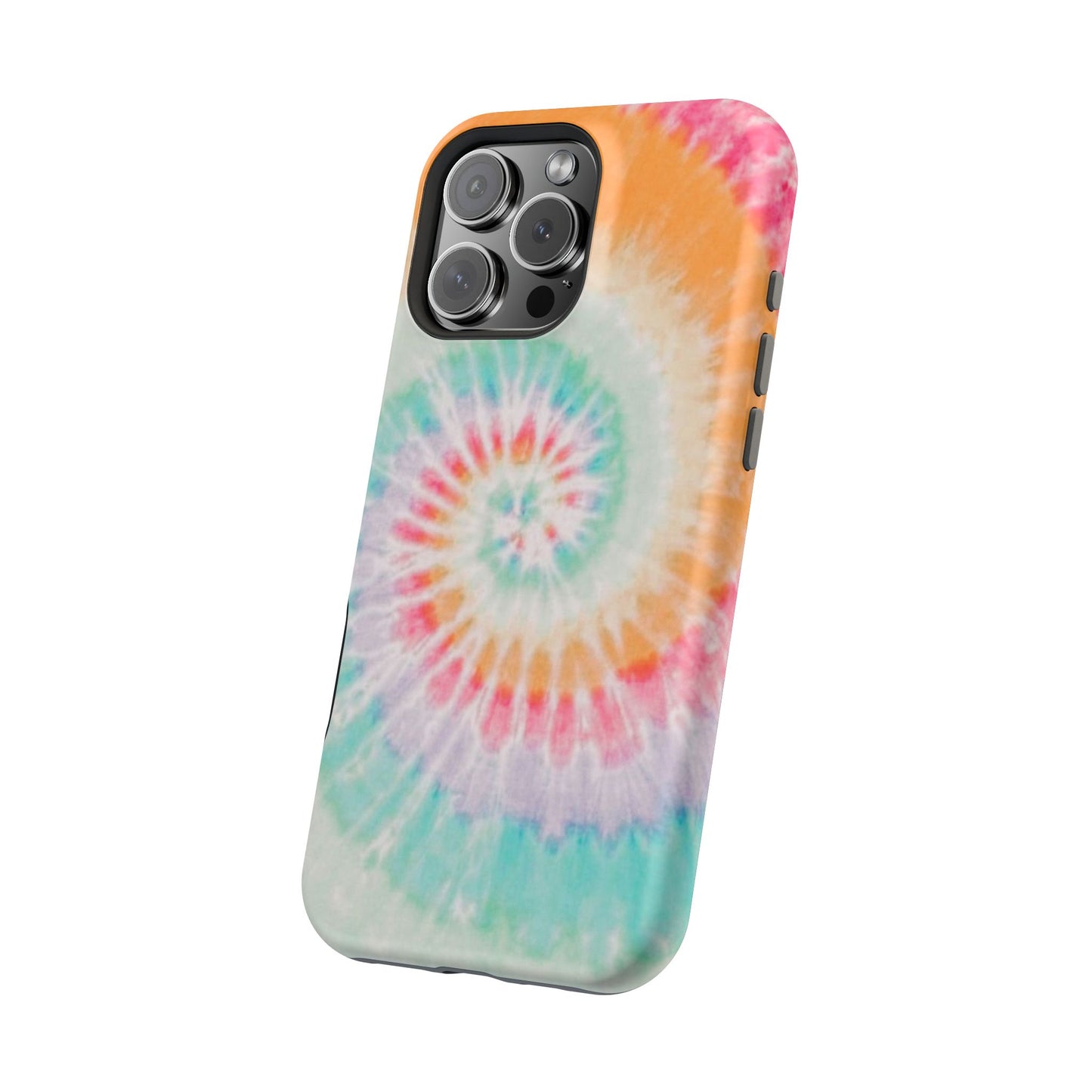 Pastel Tie-Dye MagSafe iPhone Case – Soft Colors & Magnetic Functionality