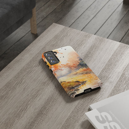 Autumn River Serenity – Samsung Galaxy Case