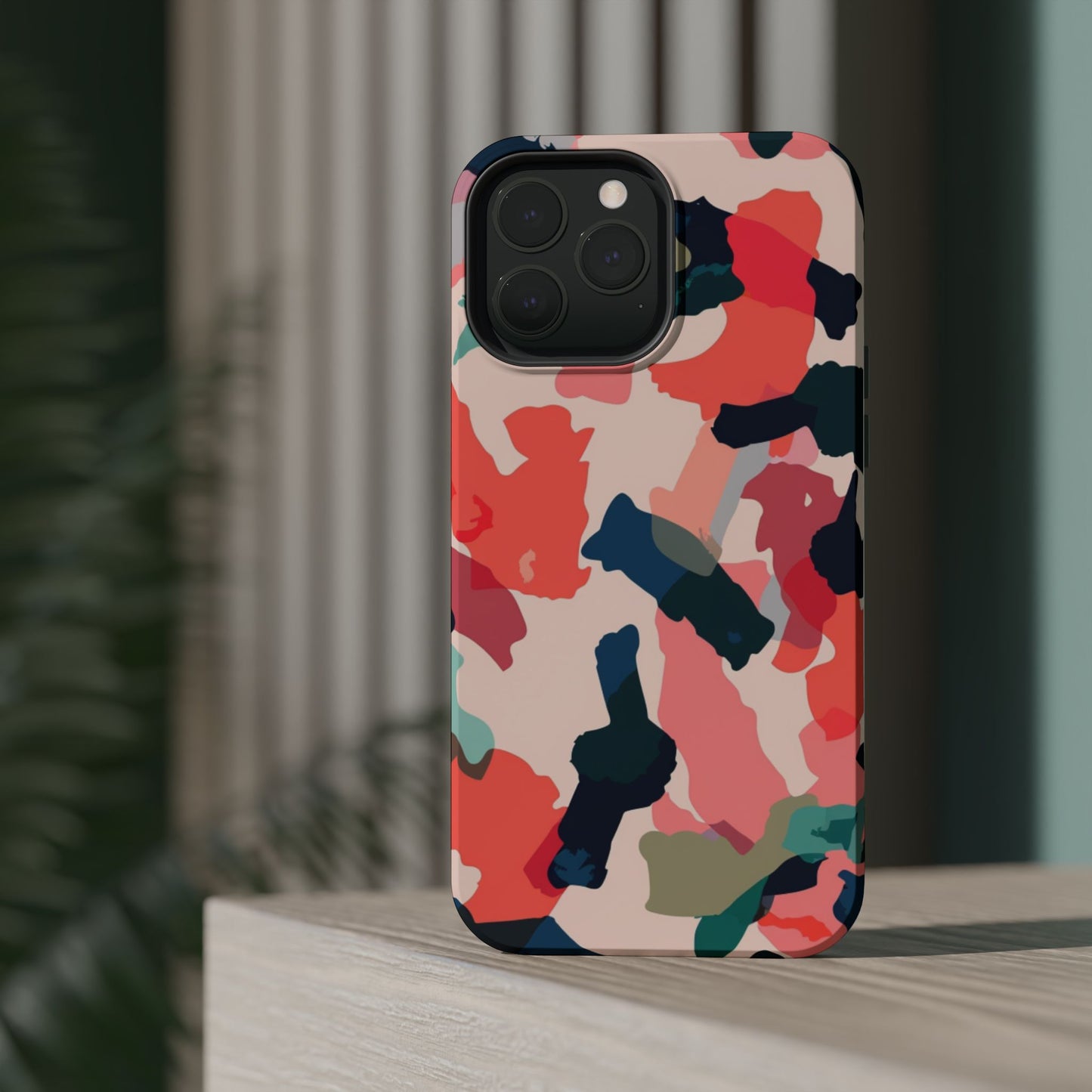 Modern Earthy Camo Abstract – MagSafe iPhone Case