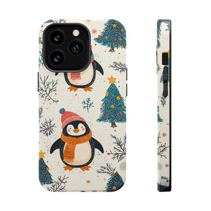 Snowy Christmas Cheer MagSafe iPhone Case