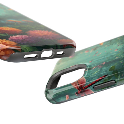 Enchanted Forest Dragonflies & Blossoms – MagSafe iPhone Series Case