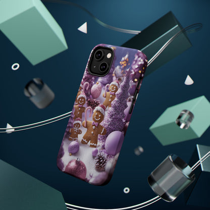 Pink Frosted Gingerbread Forest - MagSafe iPhone Series Case