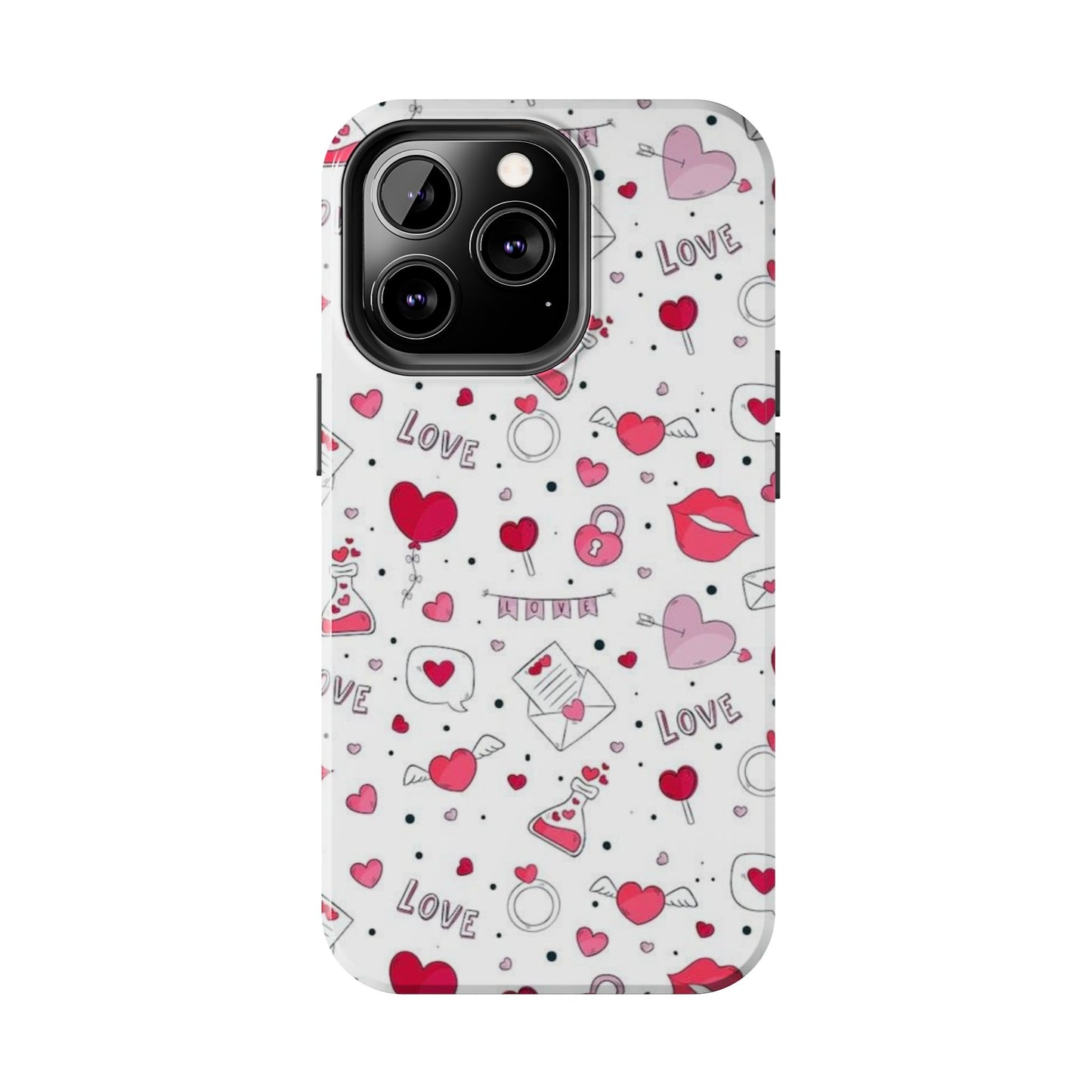 iPhone Case: Romantic Love-Inspired Icons Case