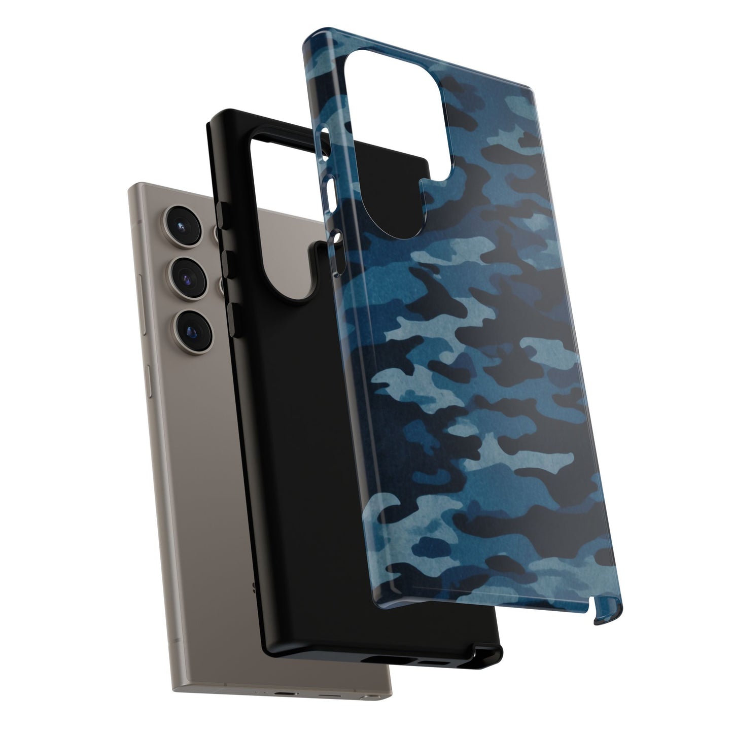 Classic Light Brown Camouflage – Premium Samsung Galaxy Case, Rugged and Stylish