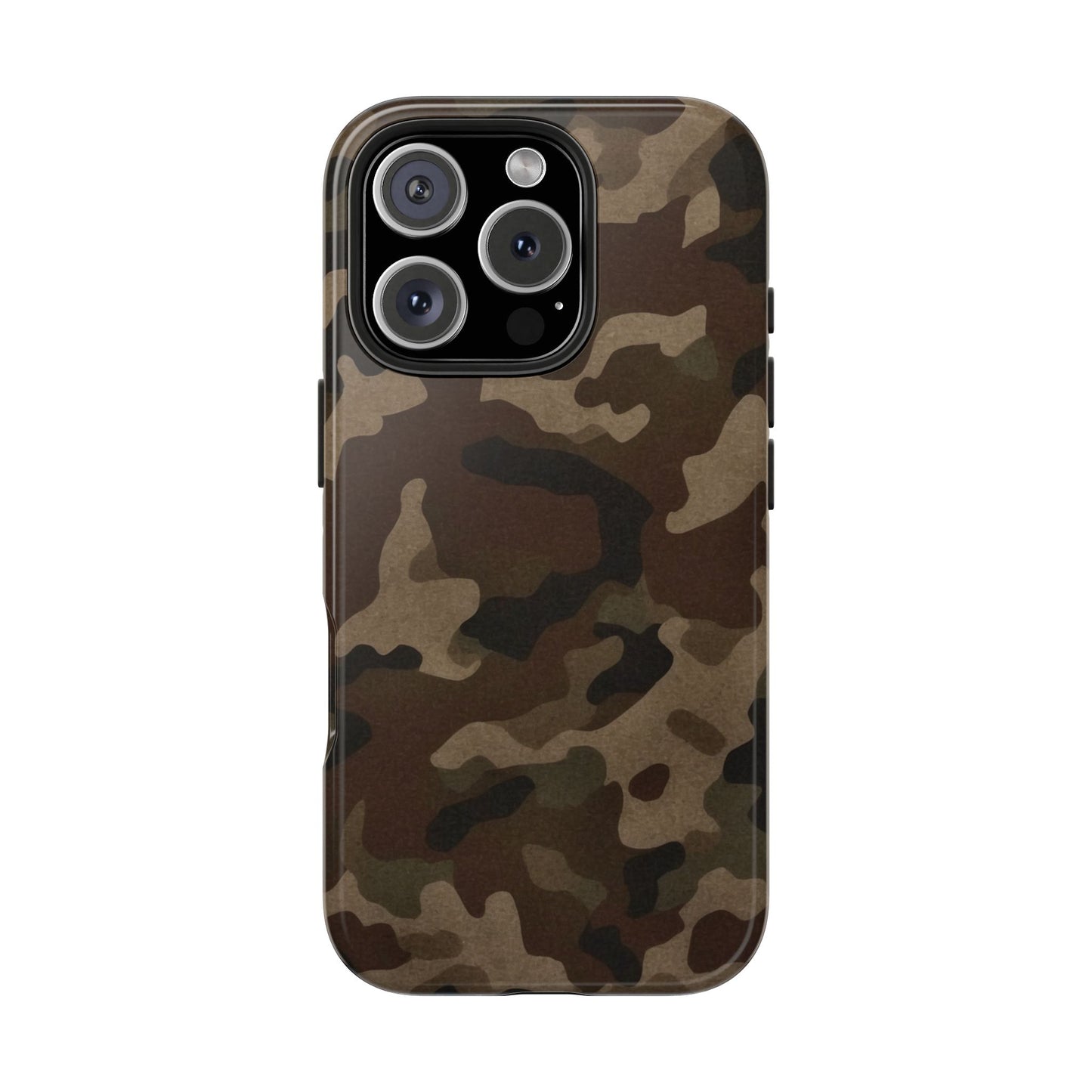 Classic Camouflage iPhone Case – Rugged Woodland Camo Protection