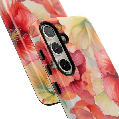 Gumamela Blush Pink Watercolor Floral – Samsung Galaxy Case