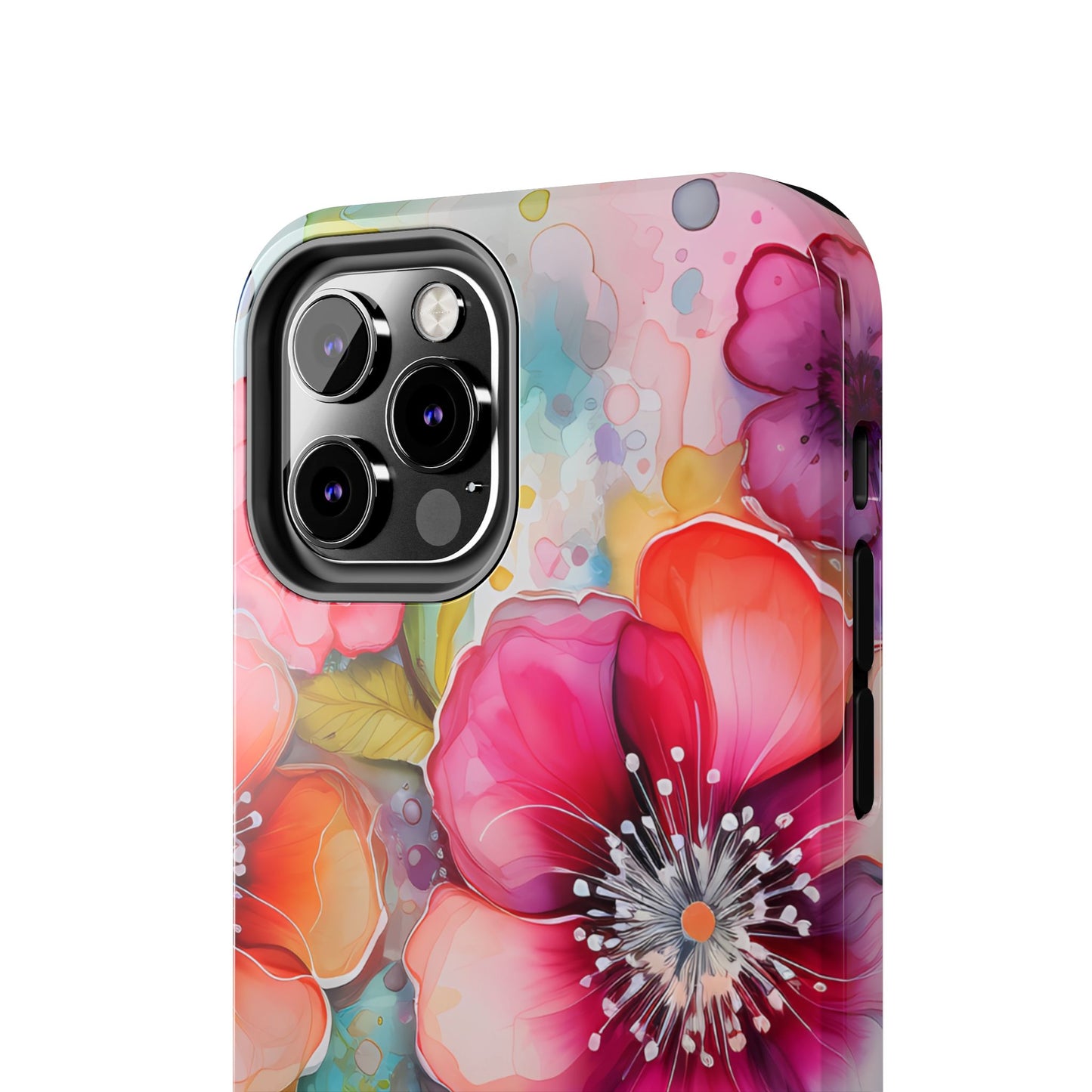 Vibrant Watercolor Floral Garden - iPhone Series Case