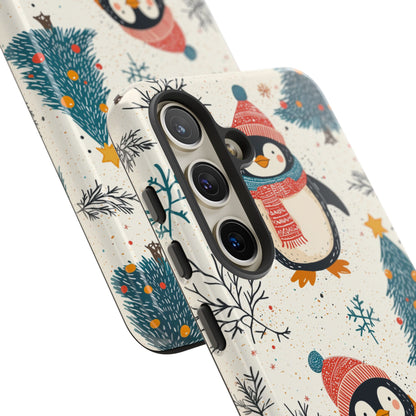 Penguin Wonderland – Snowy Christmas Cheer Samsung Galaxy Case