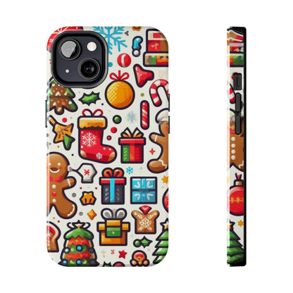 Festive Christmas Icons Pattern – iPhone Series Case