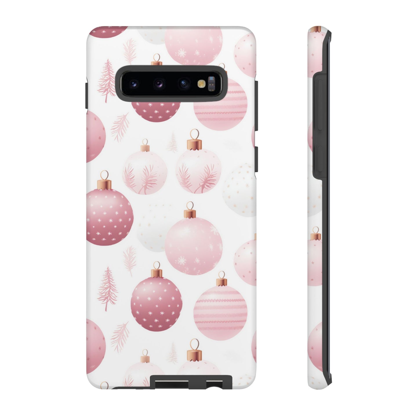 Samsung Galaxy Case: Merry in Pink – Christmas Balls