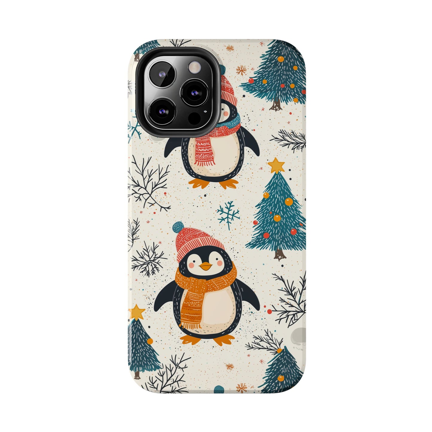 Penguin Wonderland – Snowy Christmas Cheer iPhone Case