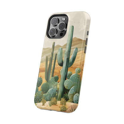 Desert Oasis Cactus iPhone Case