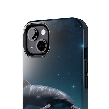 Midnight Ocean Dolphin - iPhone Case