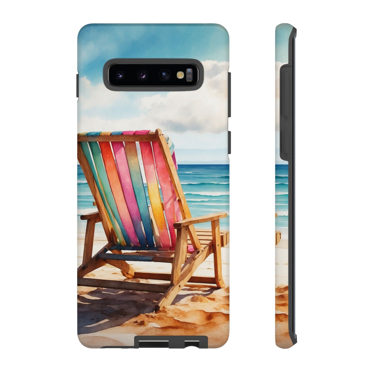 Vibrant Beach Escape Samsung Galaxy Case – Colorful Summer Design