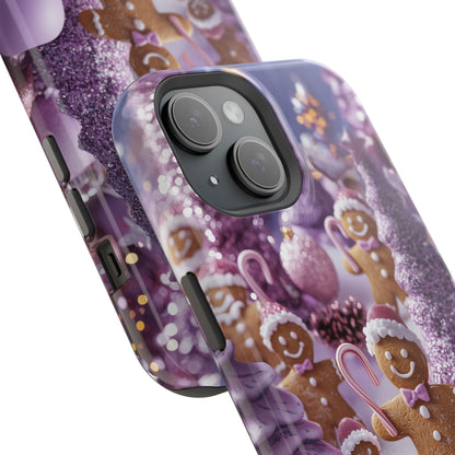 Pink Frosted Gingerbread Forest - MagSafe iPhone Series Case