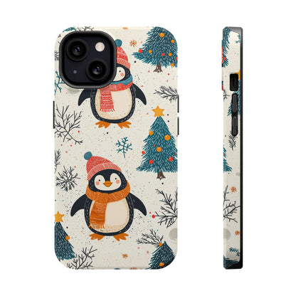 Snowy Christmas Cheer MagSafe iPhone Case