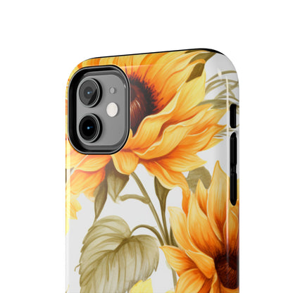 Sunflower & Butterfly Bliss - iPhone Series Case