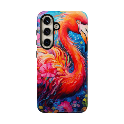 Tropical Elegance – Flamingo Samsung Galaxy Phone Case