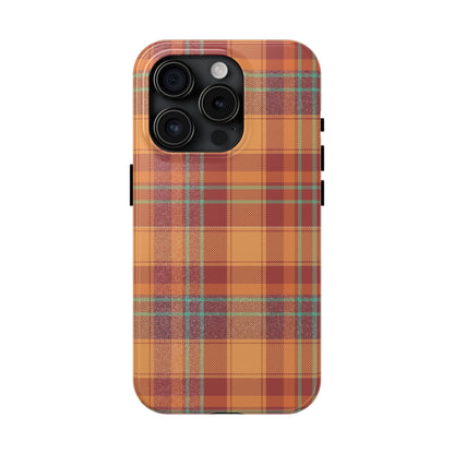 iPhone Case - Autumn Tartan Plaid Design